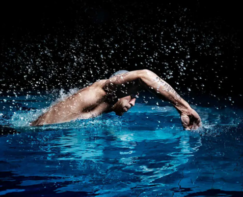 Nadadores de alto rendimiento y salud oral